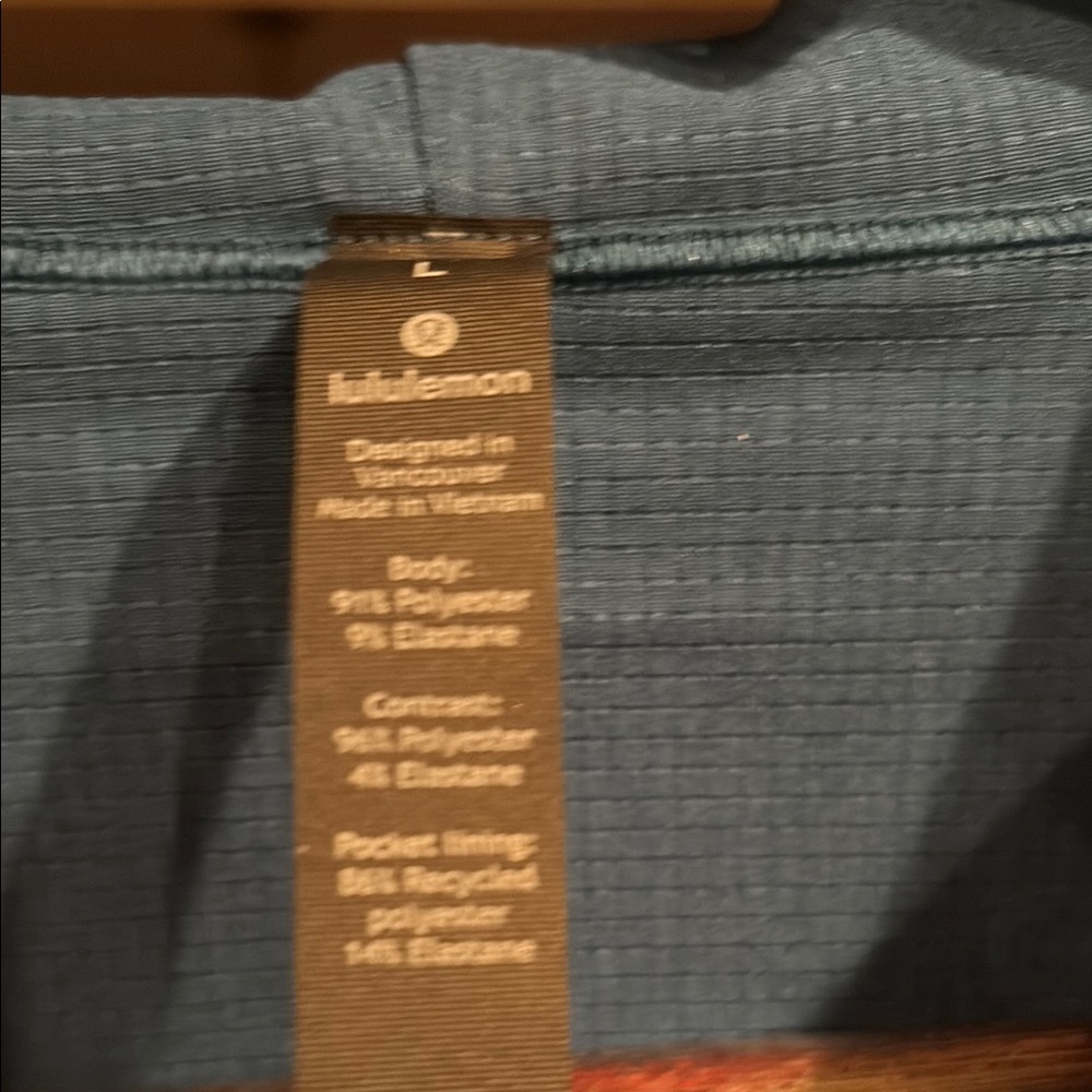 Lululemon Blue Athletic Top